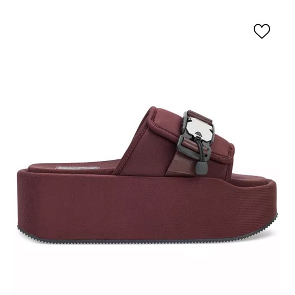 DKNY Women's Vizer Platform Slide Sandals, NWT. - Picture 1 of 5